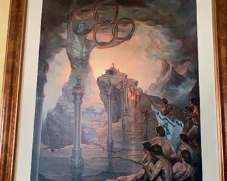 John Pitre on canvas