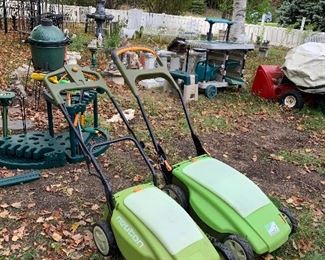 Electric Neuton Lawnmowers