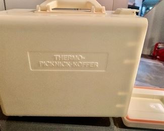 Thermo Picknick Koffer portable camping picnic cooler box 