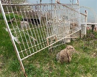 Vintage Iron Fencing Pieces