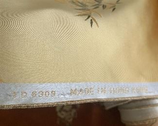 Vintage Silk yards from Hong Kong