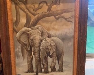 African Mother - Antoine 32"x45" oil on canvas