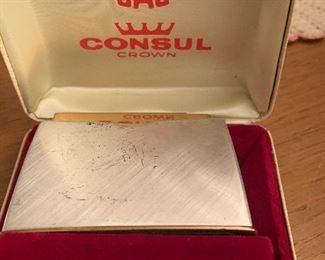 Lighter Collection including Porsche, Zippo, Consul Crown Gas