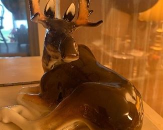 Porcelain Moose