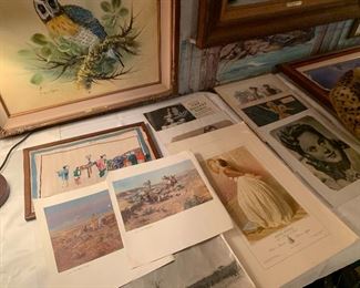 Vintage paper memorabilia