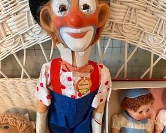 Clownie doll by Steiff