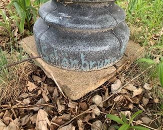 Base of Schonbrunn Fountain