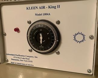 Kleen Air King II purification system