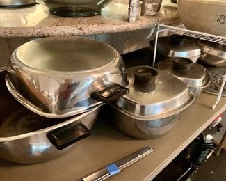 Vintage Aristo Craft Stainless Steel Pots Pans Stock Pot