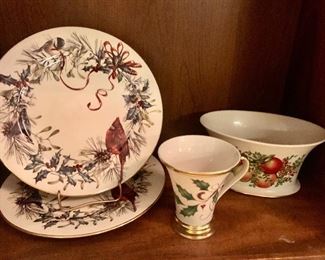 Lenox Cardinal Plates, Mug 