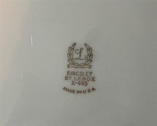 Lenox Kingsley China