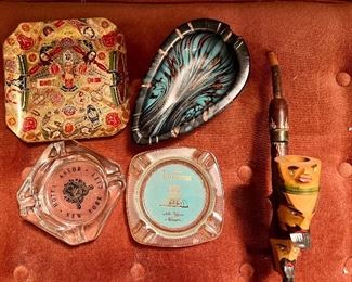 Vintage ashtrays