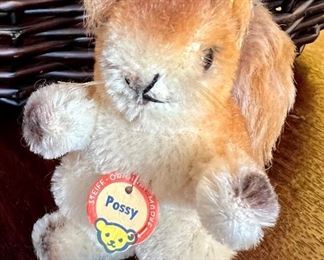 Steiff Possy Squirrel,Great Shape most were stored in sealed plastic bags