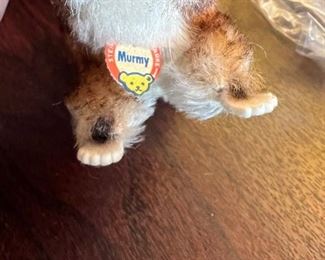 Steiff Murmy Marmot, Great Shape most were stored in sealed plastic bags
