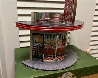 Kiddie Car Corner Collection Hallmark Limited Edition "Drive In" new in box