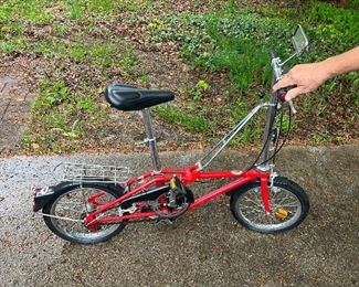 HON California Folding Bike vintage