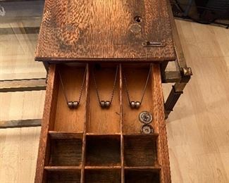 Antique Cash Register Stand