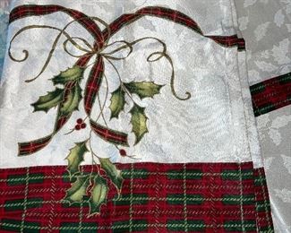 Lenox Christmas Tablecloth