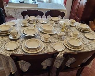 Noritake Dinnerware set. This is 1 of 3 Noritake Sets available. Different pattern though.