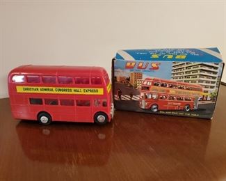 Made in Hong Kong metal bus