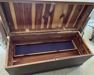 Nice cedar chest.