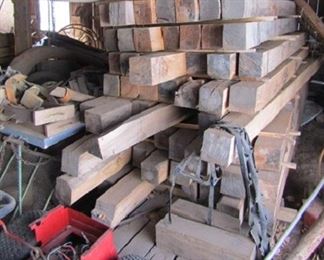 4X4, rough cut 8' & up Lengths