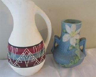 Roseville & Native American Pottery