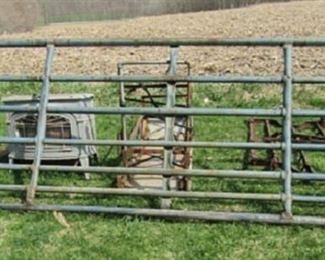 Metal Fence-Gate section