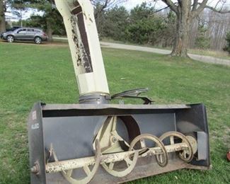 Allied snowplow. 73" rear PTO Tractor snowblower