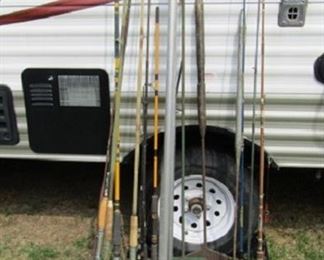 Fishing Poles, Spears and reels