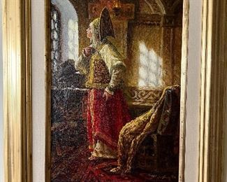 Image measures 9.18” x 13.18”