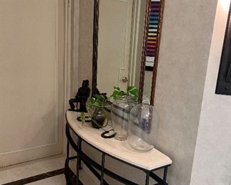 console $300  and mirror $200