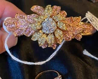 Nolan Miller bracelet and ring