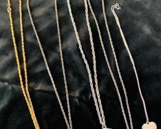 Patriotic coin necklaces