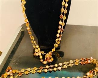 Premier Designs bead strands. Two exactly alike. 