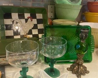 It's 5 o'clock somewhere...cactus margarita glasses