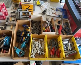 Household and auto mechanic tools