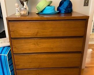 Mid-century tall-boy dresser