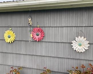 Garden art and whimsy