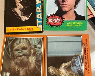 Vintage Star Wars trading cards