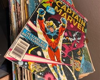 Vintage 1970's and 1980's comic books
