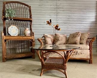 Rattan indoor/outdoor furniture