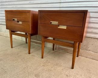 Pair of MCM American Of Martinsville Nightstands