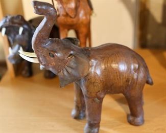 Leather Animal Décor (Elephant)