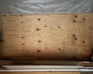 Misc plywood - also more misc wood (not pictured)