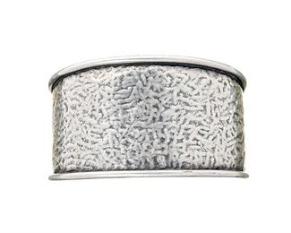 James Avery Hammered Sterling Cuff Bracelet