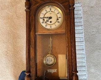 Howard Miller Wall Clock Model 612-462 Westminster Chime 