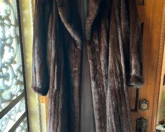 Beautiful Full Length (Goldsmith's) Mink Coat