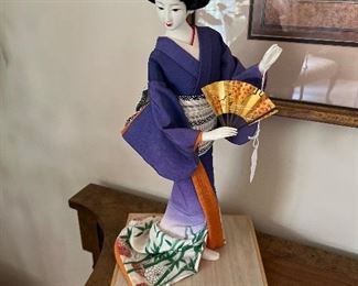 Vintage Japanese Geisha Doll