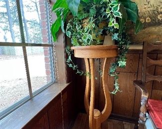 Wood plant Stand